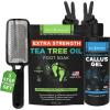 imageFoot Callus Remover Gel Set  Professional Callus Remover for Feet Calloused Feet Remover Gel  Pedicure Kit ampamp Foot Spa Tools  Feet Callus Remover  8oz w 16oz Tea Tree Oil Foot Soak  USACallus Gel  ESTTO Foot Soak
