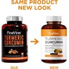 image:imageTurmeric Curcumin with BioPerine Black Pepper and Ginger  60 Vegetarian Capsules for Advanced Absorption Joints Support
